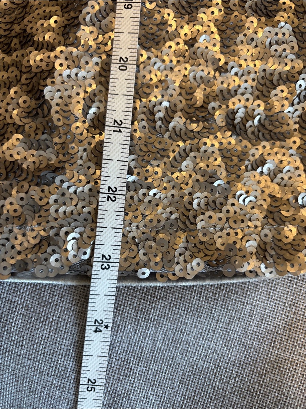 CUPIO Sequin and velvet top, Sz M. - Picture 7 of 8